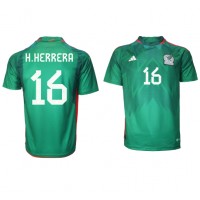 Mexiko Hector Herrera #16 Heimtrikot WM 2022 Kurzarm
